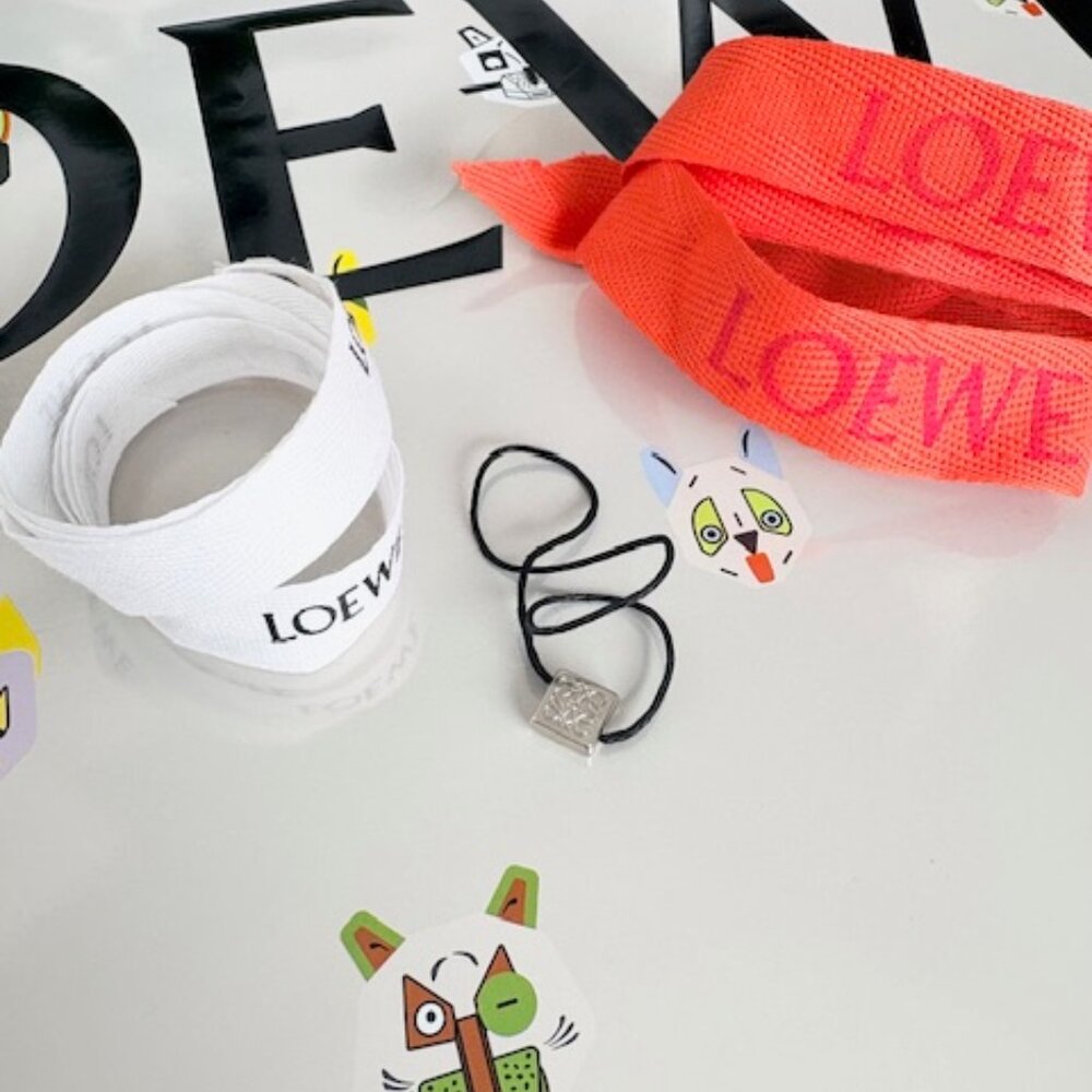 Loewe L. Wain Futurist Cat Limited Edition Holiday 2025 Shopping Bag Bundle